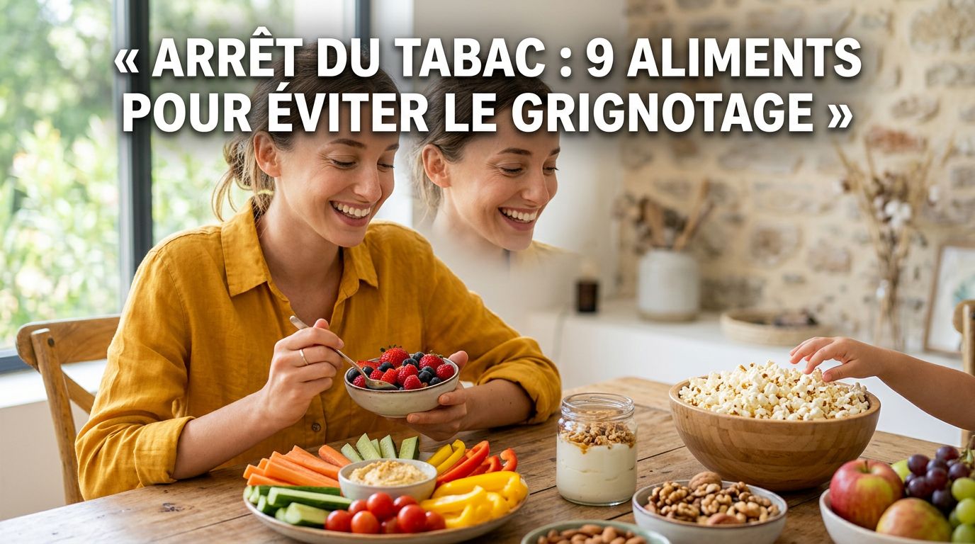 Que manger quand on arrête de fumer ? 9 idées pour calmer les envies sans grignoter