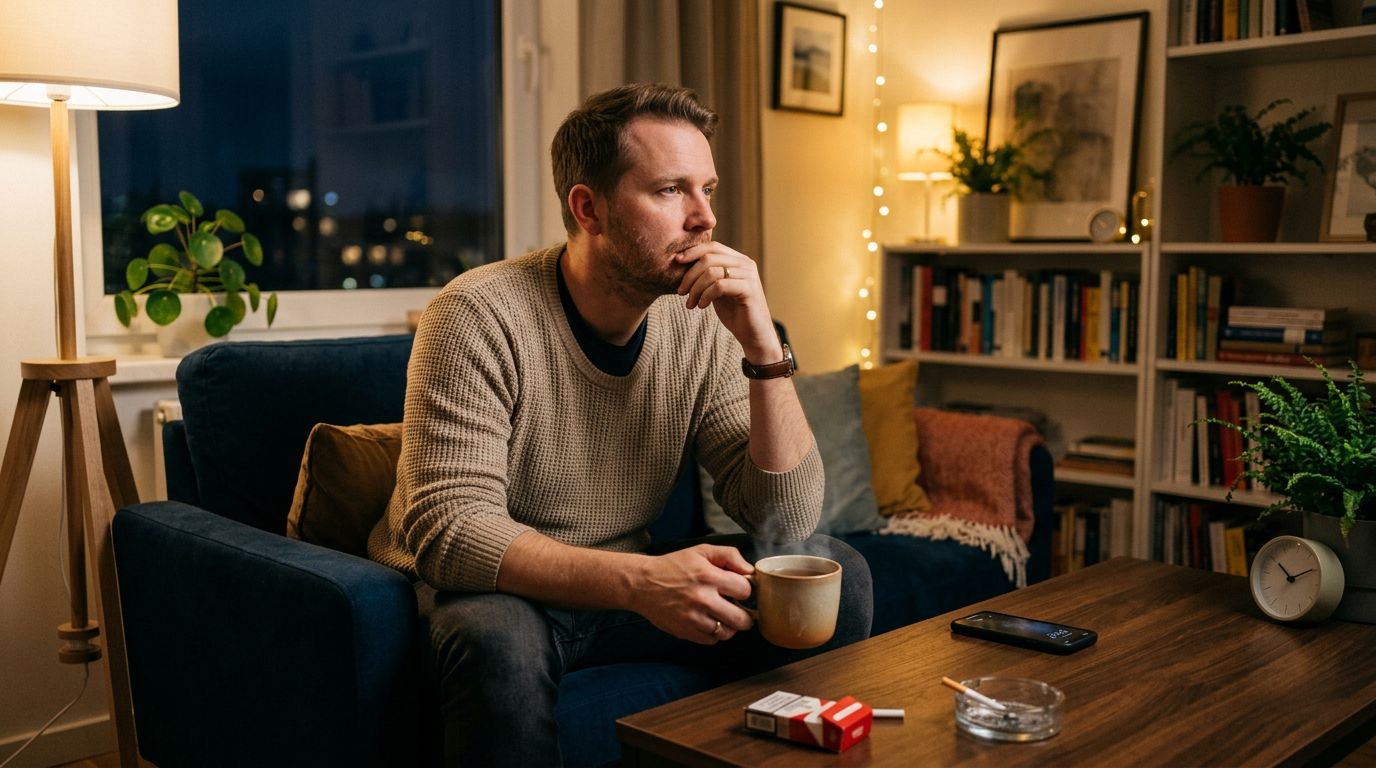 Arrêt du tabac : pourquoi l’envie de fumer revient-elle plus fort le soir ?